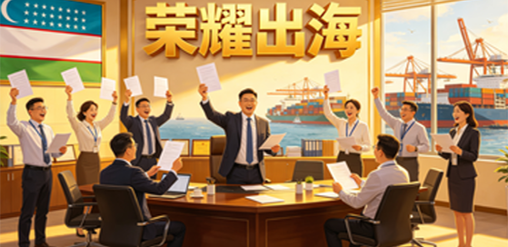 荣耀出海 道成公司喜获乌兹别克斯坦国家测量仪器 型式批准证书